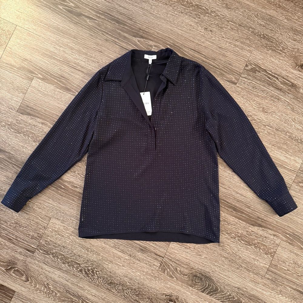 Reiss Matilda Embellished Shirt New